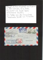Abart: Siegel-Air Mail von Madrid in die Schweiz , 9.7.1947