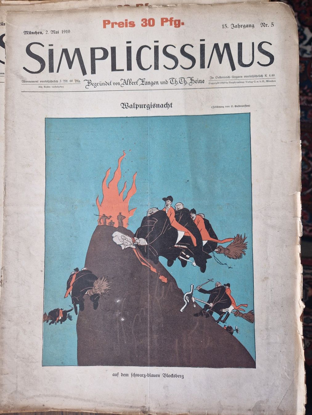 Zeitschriften & Magazine: Simplicissimus Satirezeitschrift 1910 – Gebraucht aus Mörschwil von aik_x8mc 2
