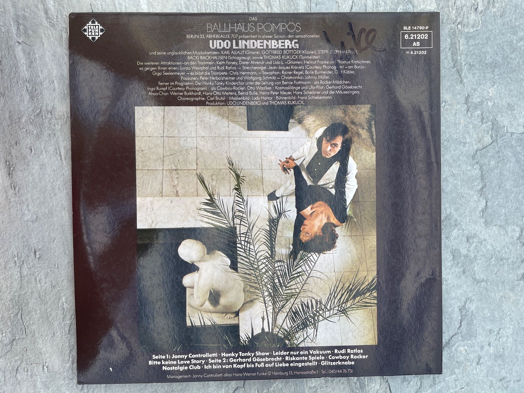 Dischi in vinile: A457/Udo Lindenberg Ballhaus Pompös – Usato da Frutigen venduto da Philippe_jsp 1