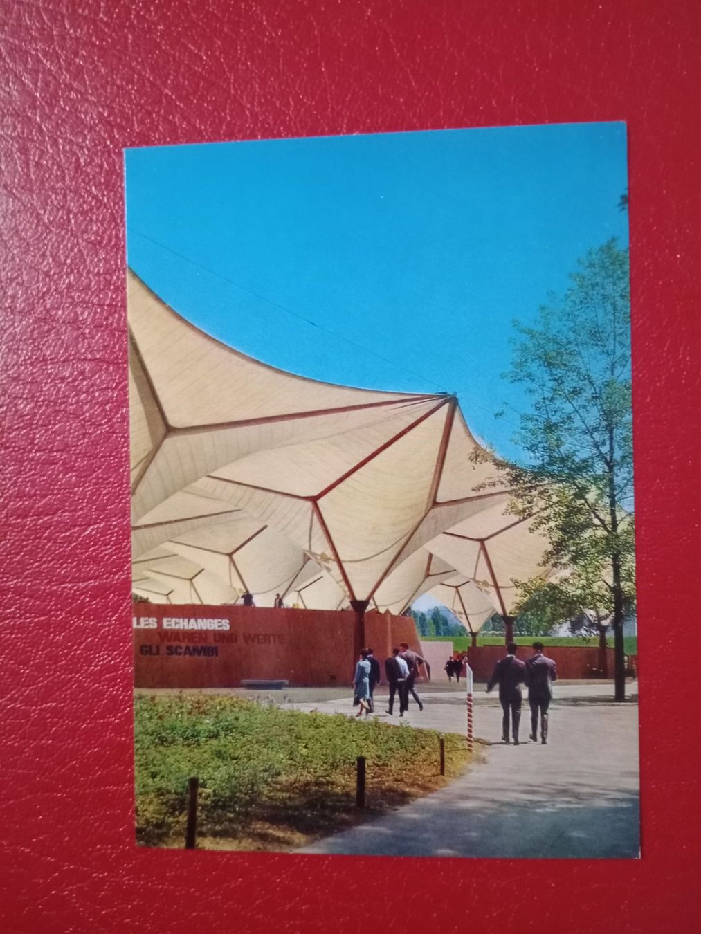 Cartoline postali: Expo Lausanne 1964 Secteur Echanges – Usato da Küttigen venduto da Melisch1000