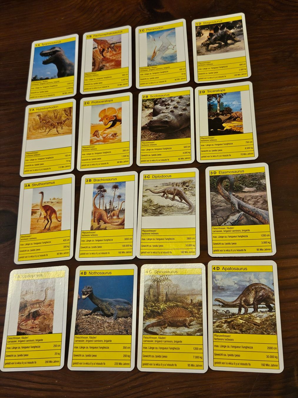 Giochi: Saurier Quartett Super Top Nr. 5320 – Usato da Maseltrangen venduto da Chrusli7 1