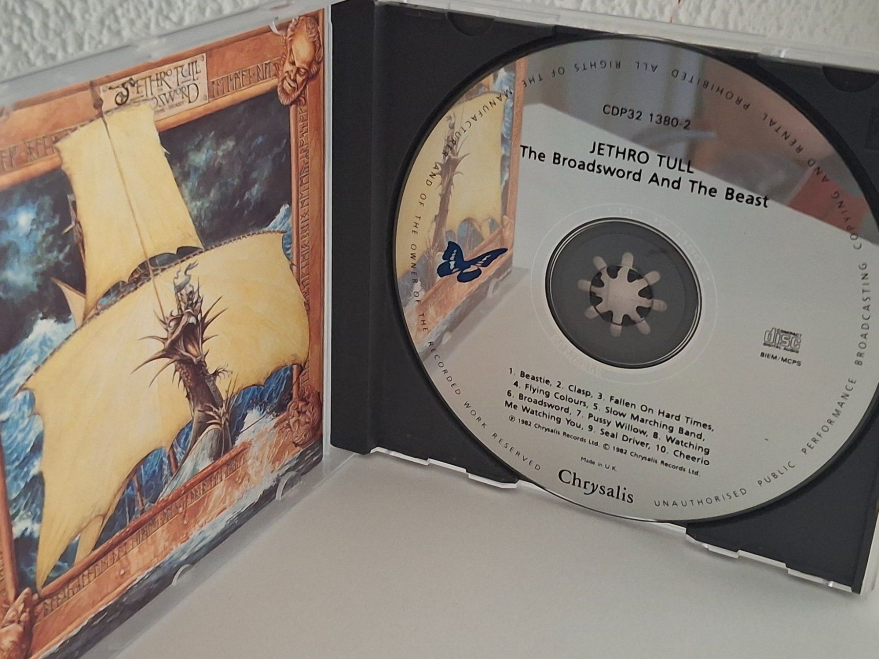 CD: CD Jethro Tull  - The Broadsword And The Beast – Usato da Aarberg venduto da Jackup1 2