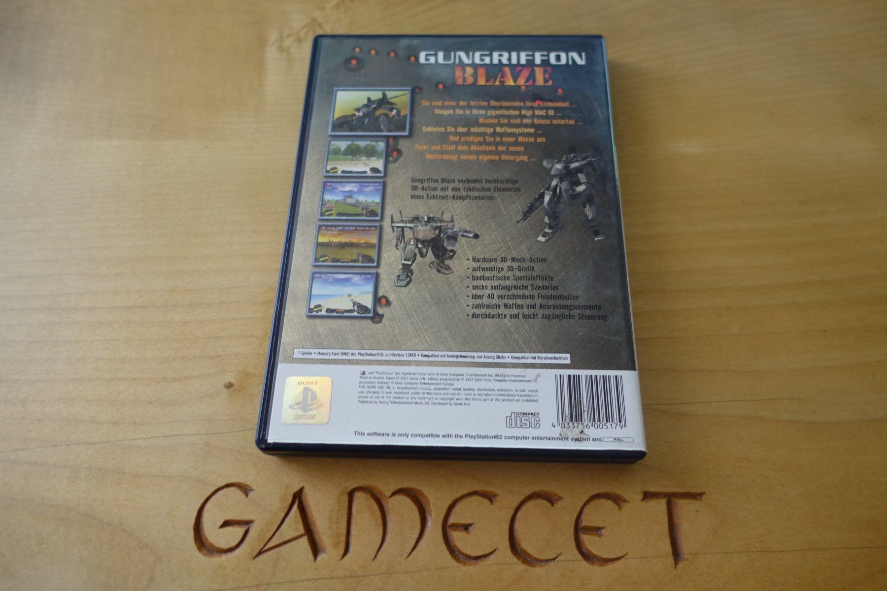 Sony Giochi: Gungriffon Blaze – Usato da Steinach venduto da Gamecet 2