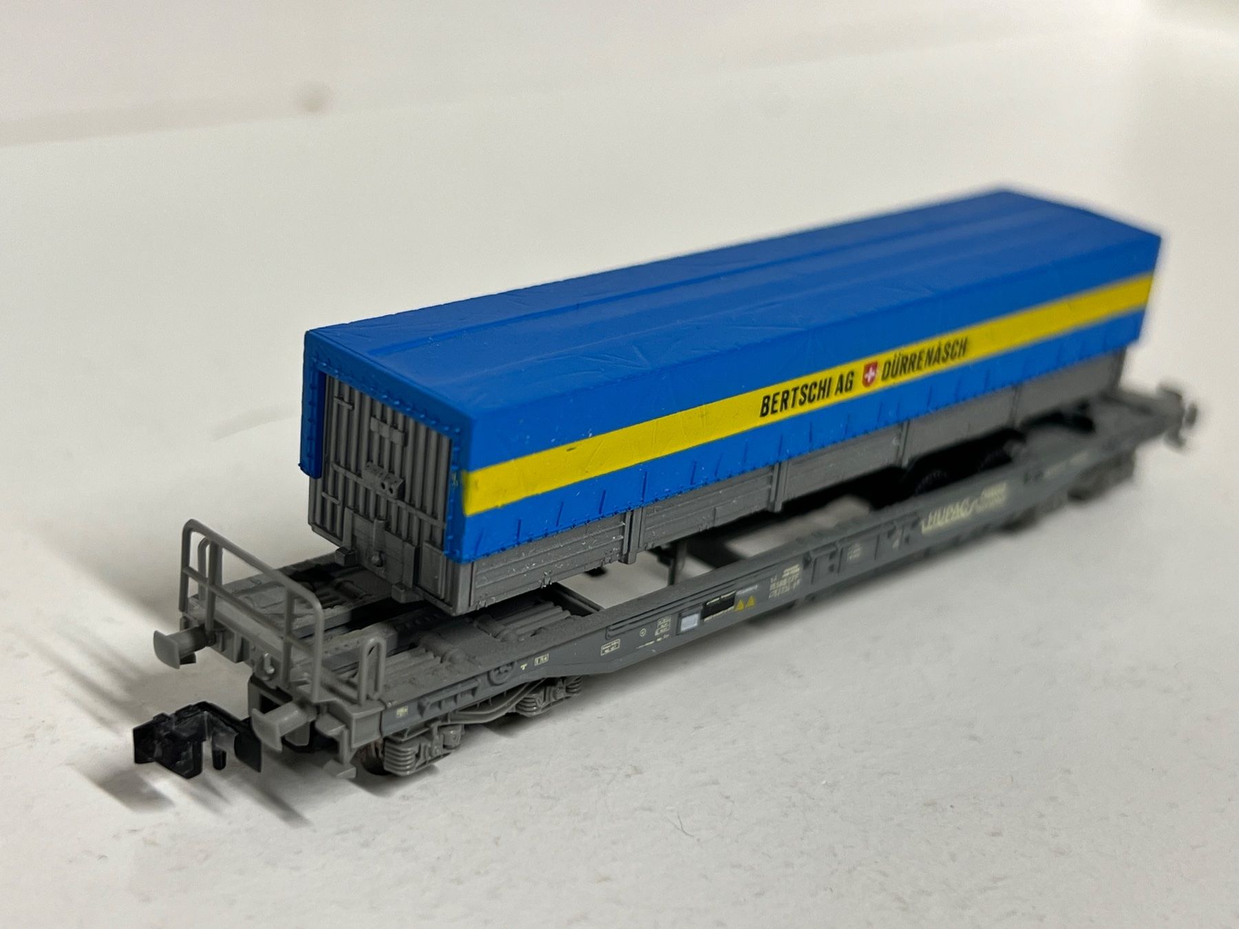 Roco Modellini di ferrovie: Spur N Roco Hupac Bertschi AG – Usato da Geroldswil venduto da TopTrain54 3
