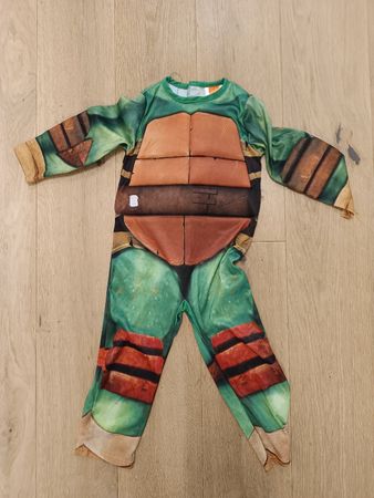 Ninja Turtle Kostüm, Grösse 3-4 Jahre