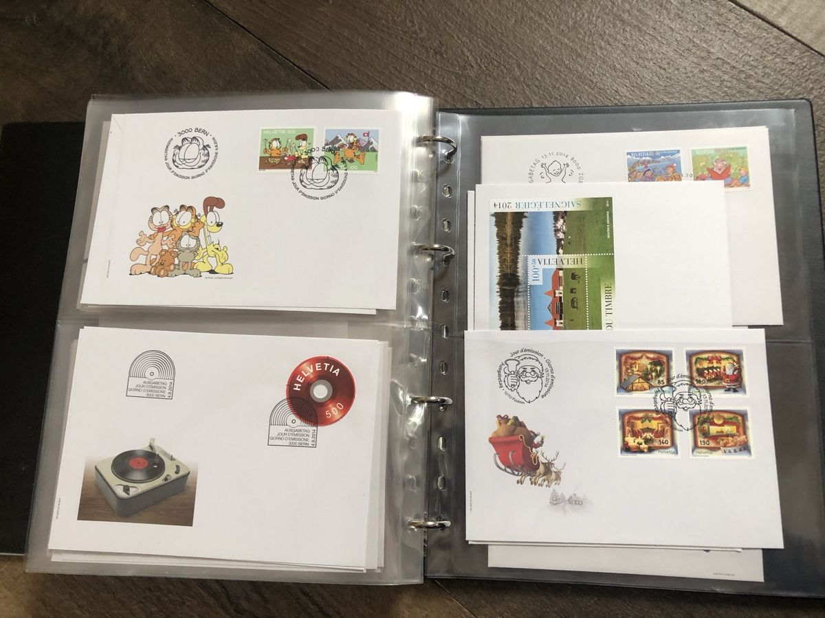 Tutti i francobolli: Schöne FDC Sammlung SCHWEIZ 2010-2014 – Nuovo (secondo la descrizione) da Lufingen venduto da Rac0 8