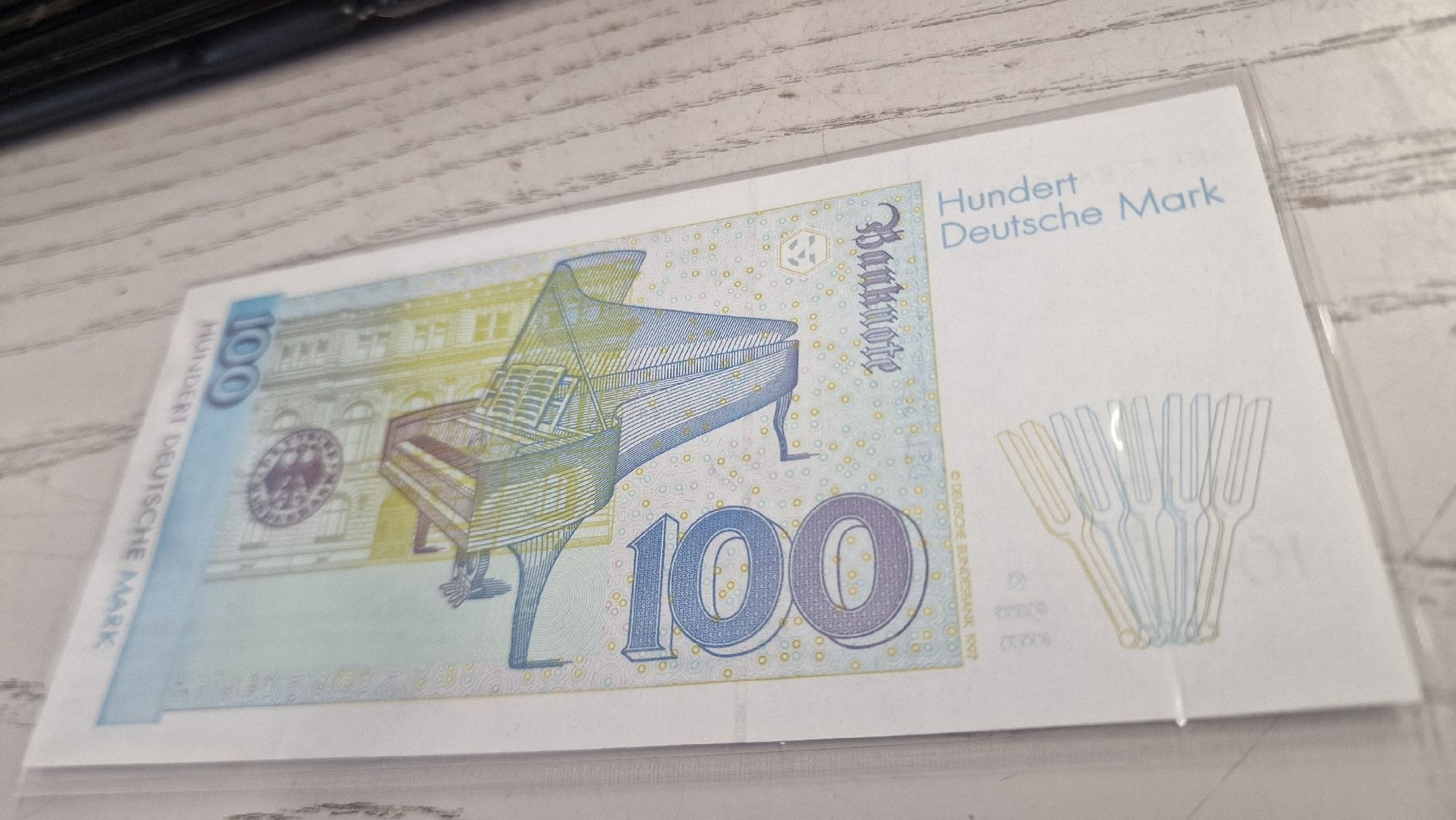 Billets de banque: 100 Deutsche Mark Banknote 1996 – Neuf avec emballage d'origine à Herisau par Antiques.AR 1