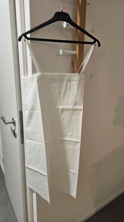Vecchia camicia da notte in cotone bianco tg.42