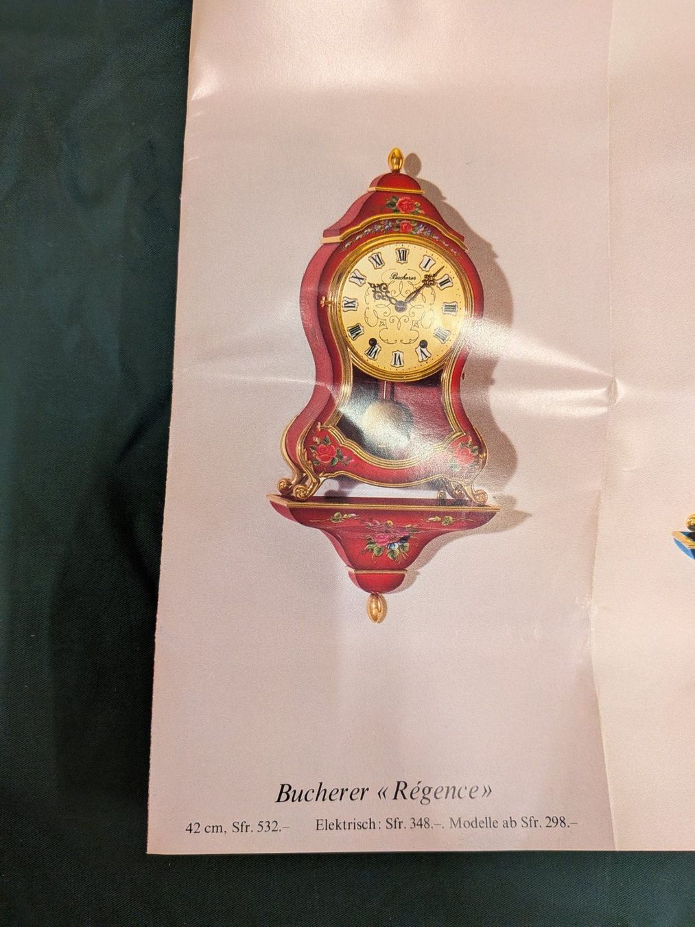 Bucherer Pendules & Horloges murales: Pendule Bucherer mit Originalrechnung – D'occasion à Schönenwerd par kybi 2