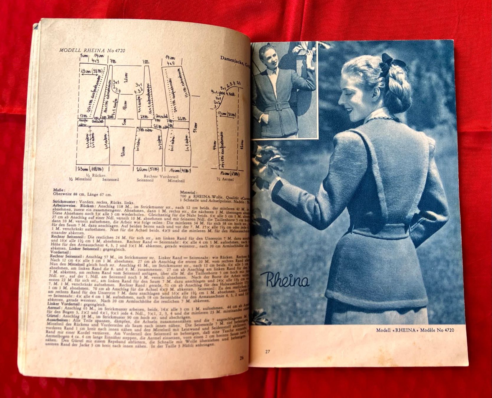 Riviste & Magazine: Sehr alte Strickhefte mit Flickbüchlein JG 1957 – Usato da Reinach AG venduto da e5734h 5