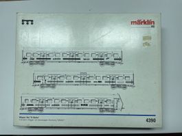 Märklin H0 4390 S-Bahn-Wagen Set, Top Zustand, Rarität!