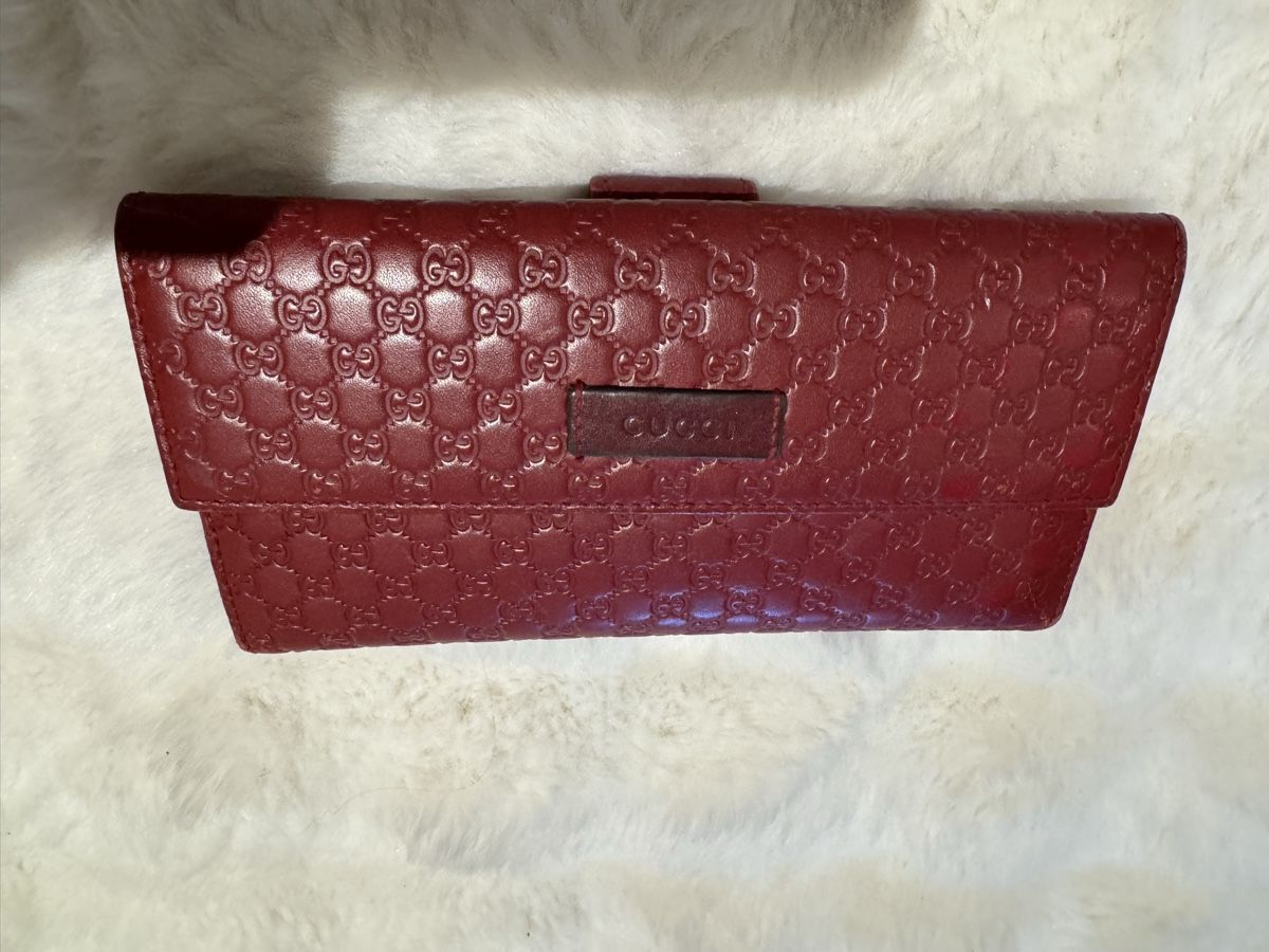 Gucci Portamonete: Rotes Gucci Portemonnaie – Usato da Gockhausen venduto da Bubyyyyy