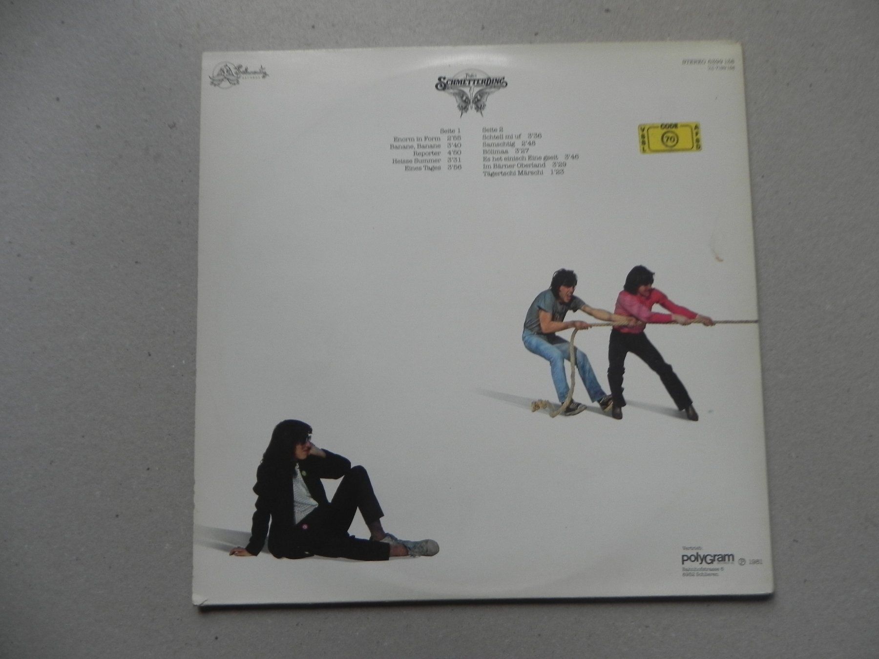 Dischi in vinile: LP CH Polo Hofer Schmetterding 1981 Enorm in Form – Usato da Siebnen venduto da krimsie 1