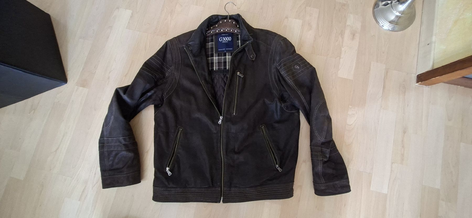 Giacche: Herren Wildlederjacke Braun XL – Usato da Bern venduto da Stalino 4