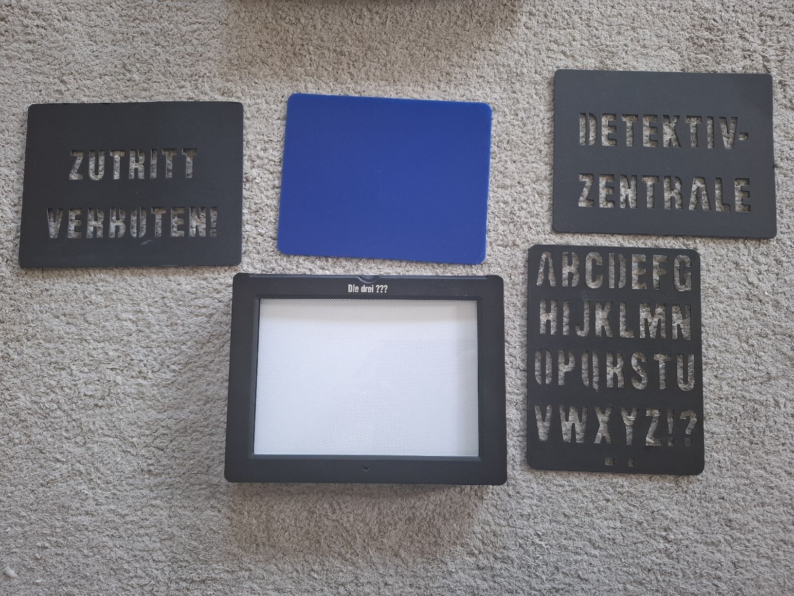 Kosmos Spiele: LED-LEUCHTSCHILD, die drei ??? – Gebraucht aus Wil SG von cro_27r5 1