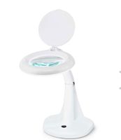 %Velleman VTLAMP10 Schreibtischlampe, mit Lupe 3+12 Dioptri