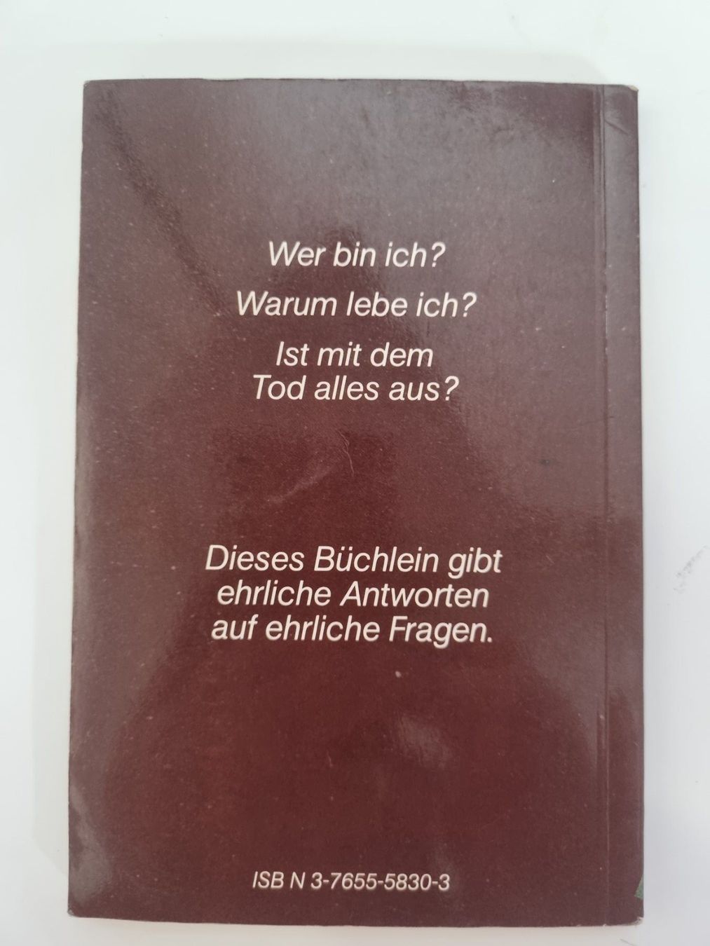 Libri: Was soll's? Büchlein von Norman Warren – Usato da Wetzikon ZH venduto da Bambiskus 1