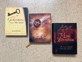 Bücherpaket - 3x gebundenes Buch zum Thema "The Secret"