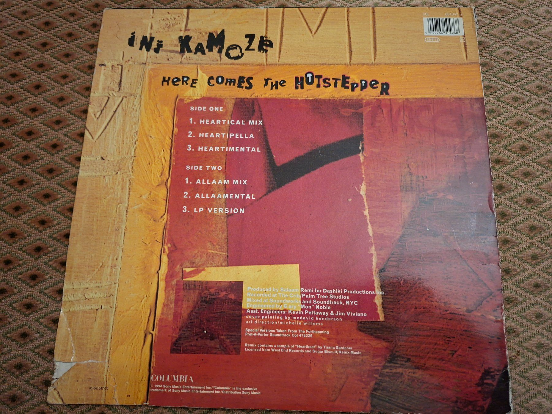Dischi in vinile: Reggae Maxi 12" - Ini Kamoze - Here Comes the Hotstepper – Usato da Bernex venduto da Wannabehasbeen01 2