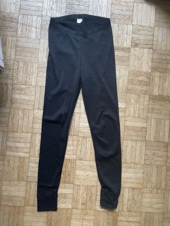 Lange Thermos Unterhose, schwarz, Grösse ca. S