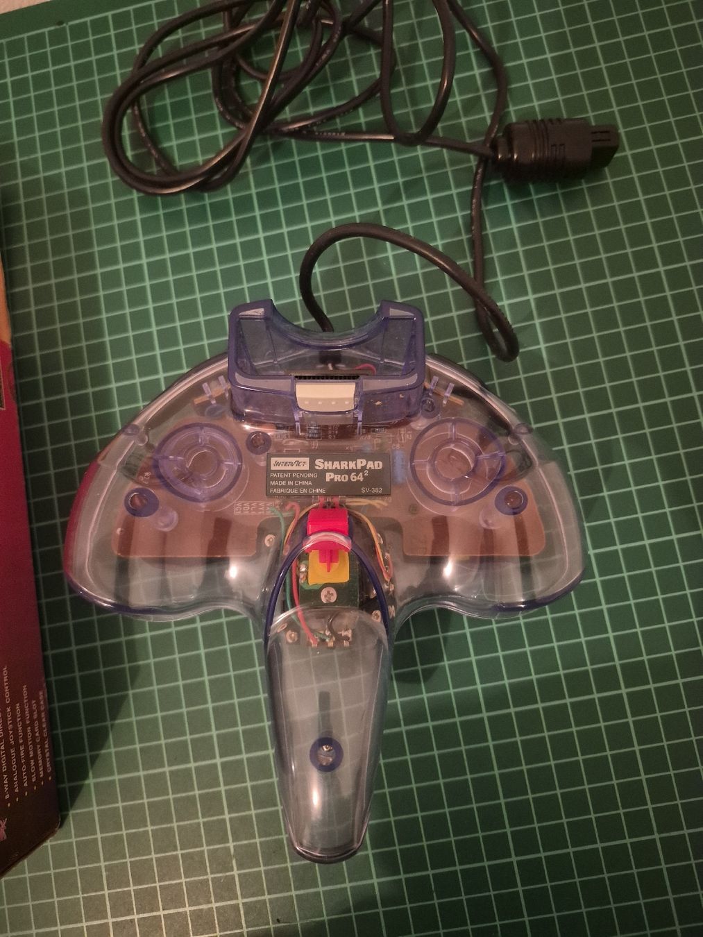 Sharp Controller: Retro N64 Controller - Interact Sharkpad Pro 64 - Clear – Usato da Meyrin venduto da Retro-GZ 2