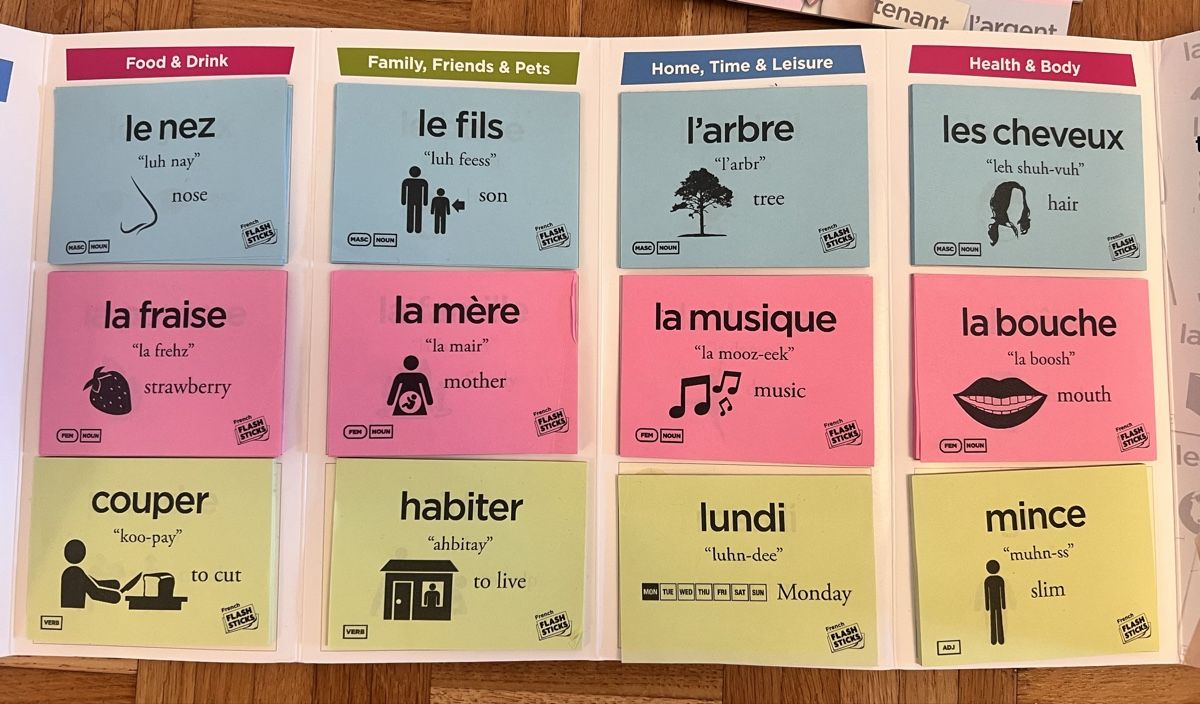Libri: Learn French - 600 Post-it Vocabulary Notes – Nuovo (secondo la descrizione) da Neuchatel venduto da jaz_77ly 3
