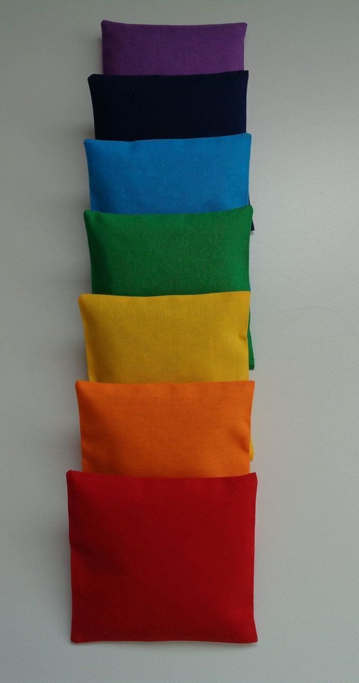 Kissen: Chakra-Kissen-Set. 7-teilig. NEU! – Neu und originalverpackt aus Wiesendangen von Gullfoss 3