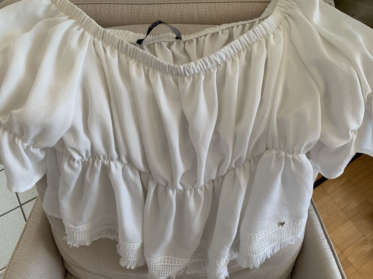 Guess Tops: Blouse GUESS élégante taille L – Neu (gemäss Beschreibung) aus Prilly von Sissi_1009 1