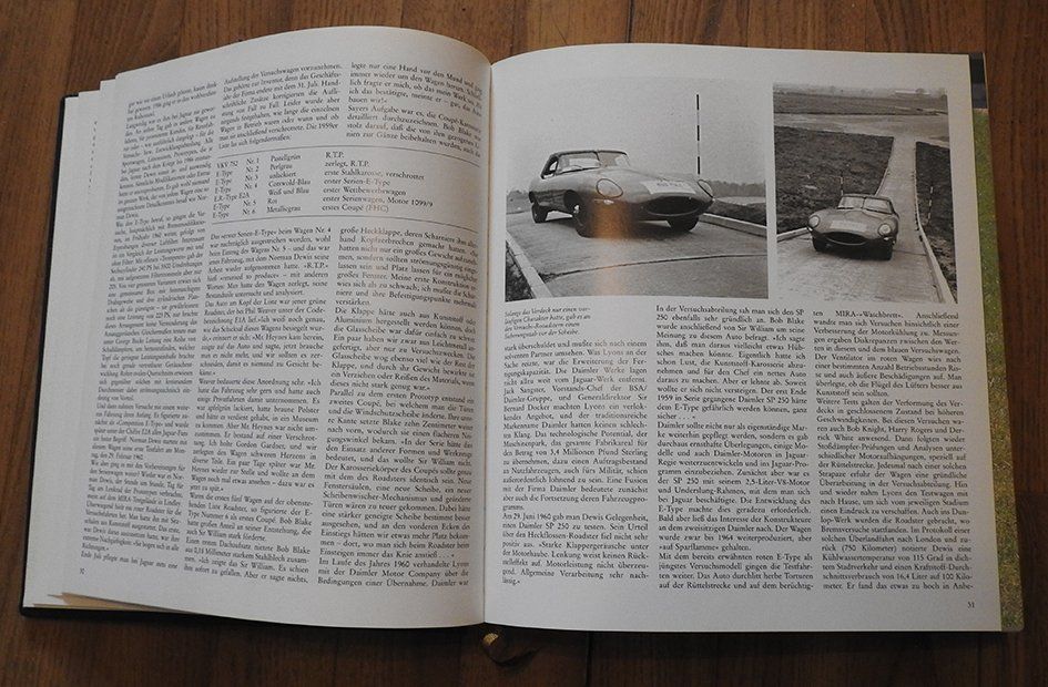 Libri: JAGUAR E-TYPE BIOGRAPHIE EINES SPORTWAGENS – Usato da Trübbach venduto da Samaky 2
