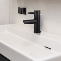 20653 - Waschtischarmatur Armatur FLO - Schwarz