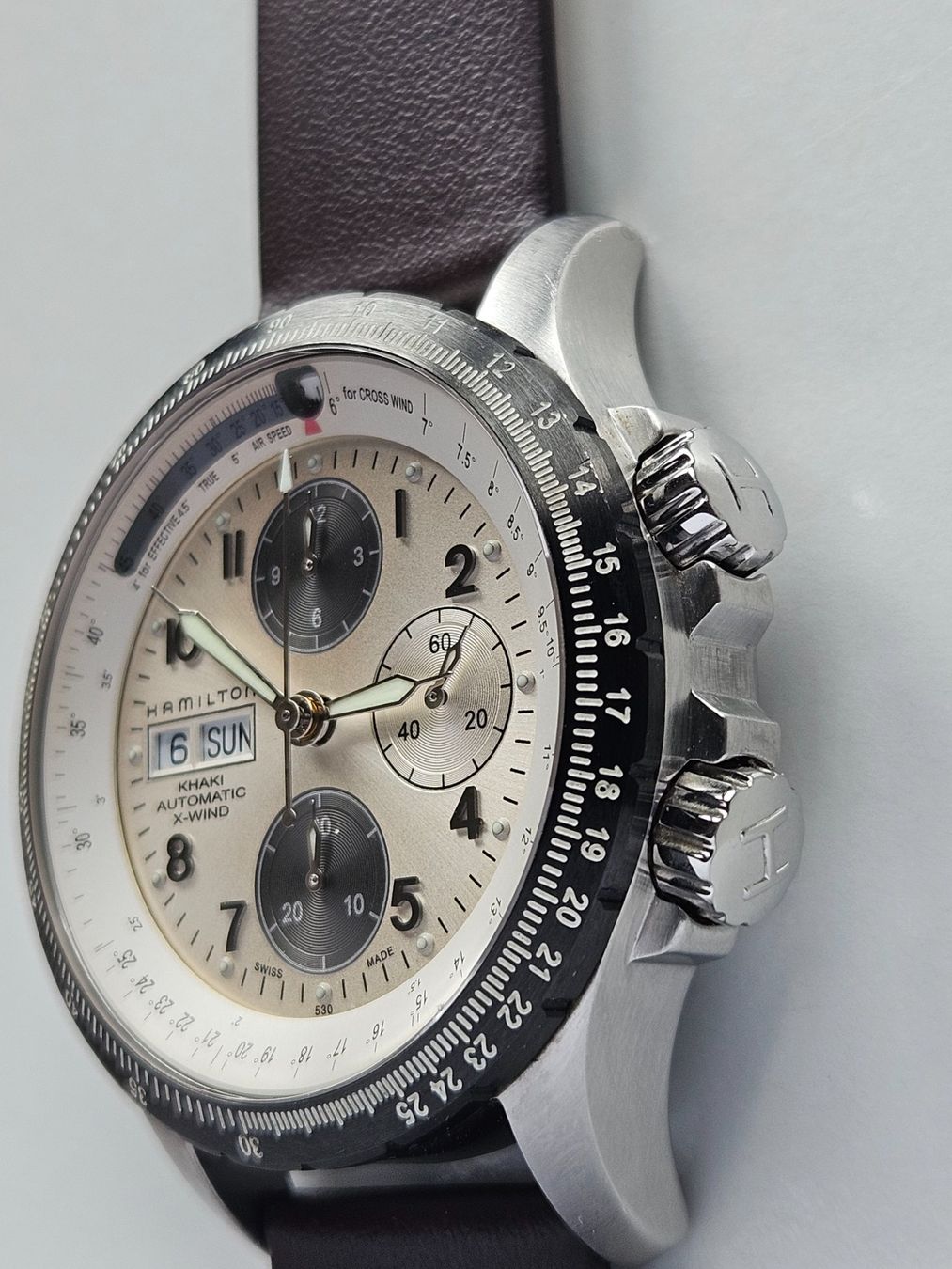 Hamilton Orologi: 448 Hamilton Khaki X-Wind Automatic Day Date – Usato da Berikon venduto da mmm21 4