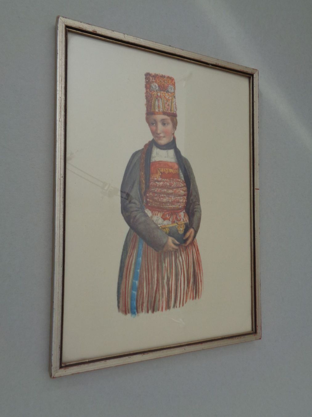 Grafiken & Lithographien: Litho Trachtenfrau Schaffhausen – Gebraucht aus Chur von omonia 1