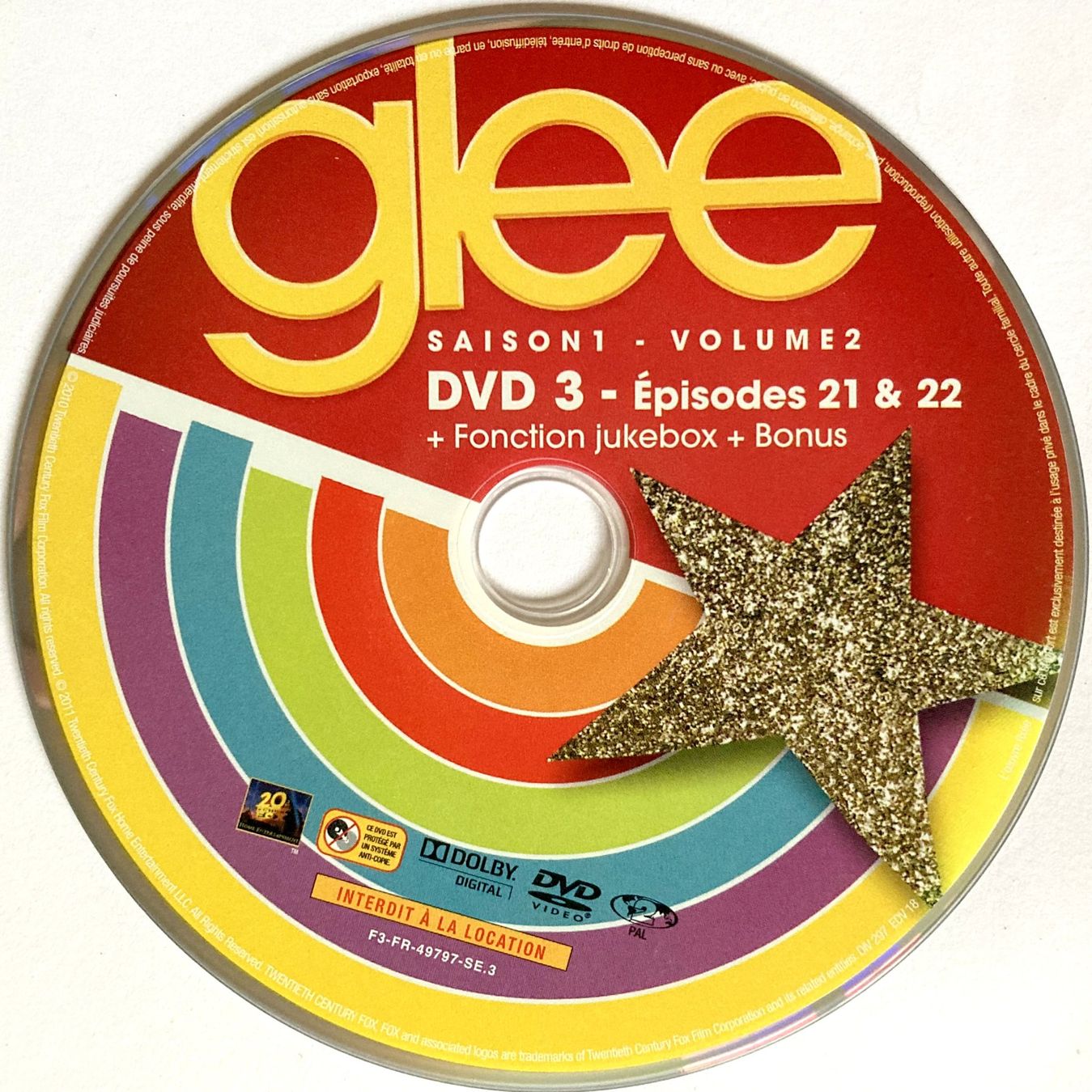 Tutti i DVDs: GLEE - SAISON 1 / VOLUME 2 (1 DVD) – Usato da Bottens venduto da hotter-than-hell 2
