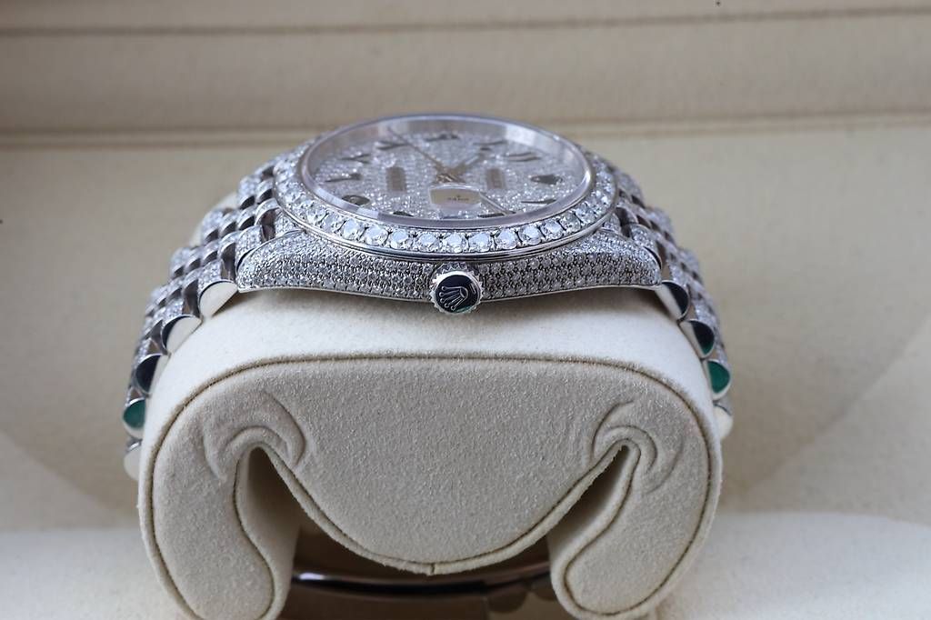 Rolex Orologi: Rolex Datejust Ice Out Arabic – Usato da Wollerau venduto da RekociTimepieceGmbH 2