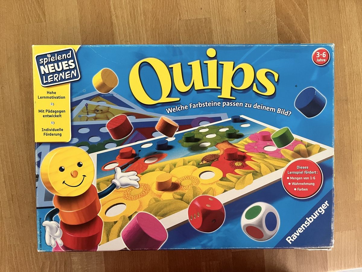 Jeux: Spiel / Erstspiel / Lernspiel Quips – D'occasion à Wil ZH par Wonderwoman76