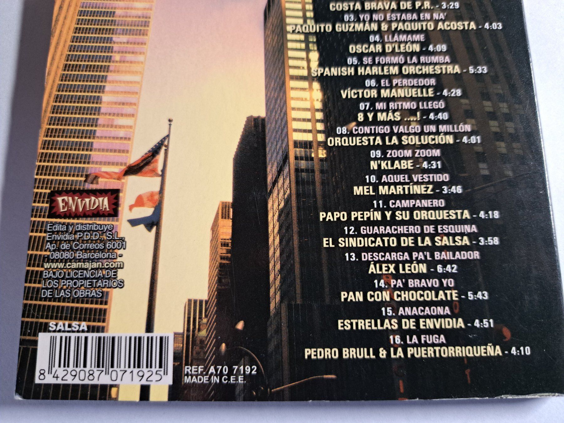 CD: SALSA en la 10a Ave NY '08 – Usato da Wichtrach venduto da LuckyLuke69 3