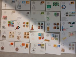 Sammlung Pro Patria Briefumschläge, diverse Jahrgänge, se...