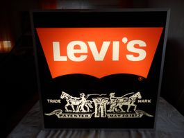 Enseigne lumineuse LEVI'S vintage année 80'