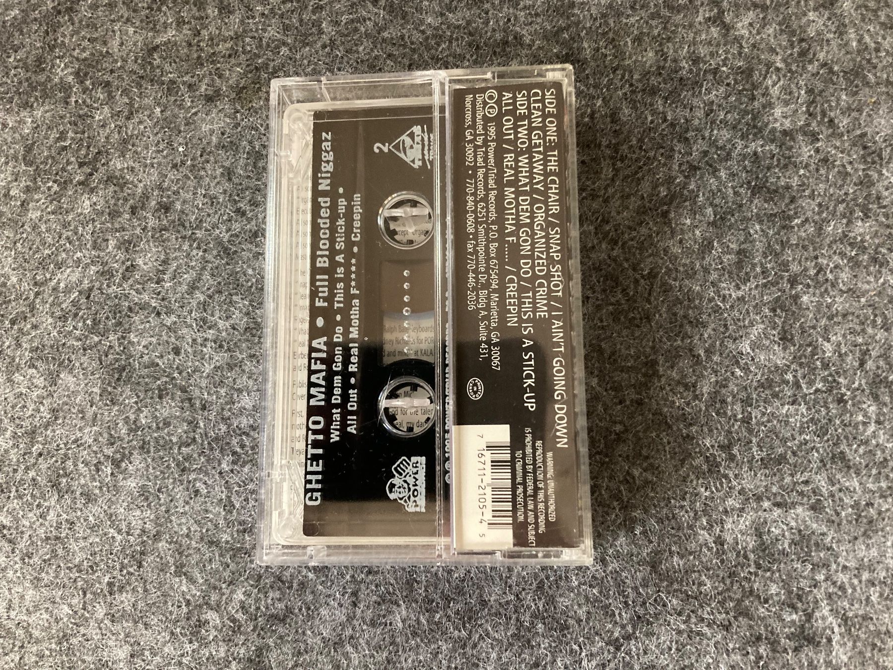 Musicassette: Ghetto Mafia - Full Blooded Niggaz (MC) – Usato da Fribourg venduto da Karushi 2