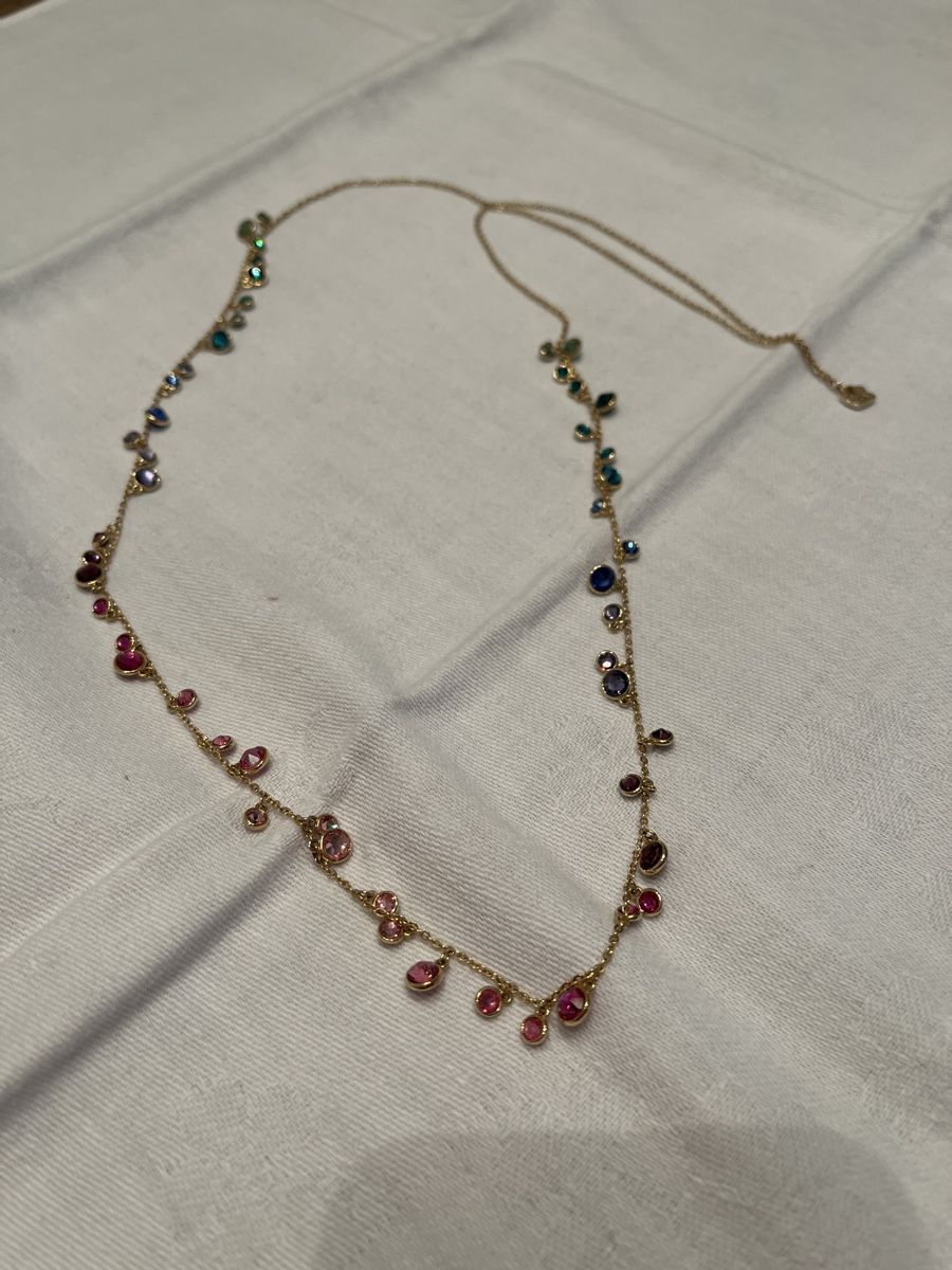 Ketten: SWAROVSKI Kette mit bunten Steinen. – Neu und originalverpackt aus Gattikon von mo.suter 2