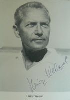 Heinz Welzel (1911-2002) Schauspieler - Autogramm