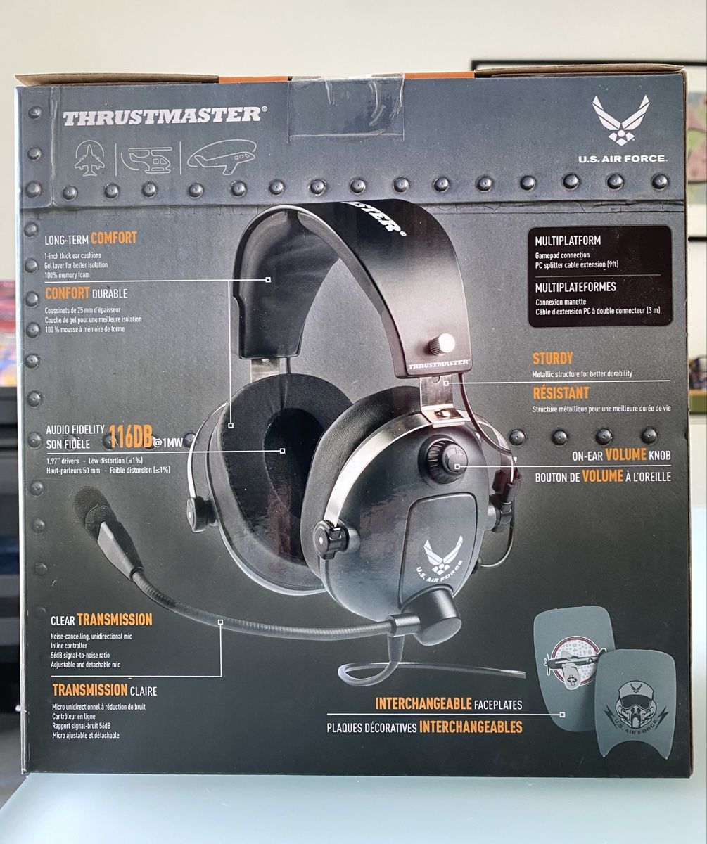 Thrustmaster Casques audio: Thrustmaster T.Flight U.S. Air Force Edition Headset Neu!  – Neuf avec emballage d'origine à Bauma par Angel1011 1