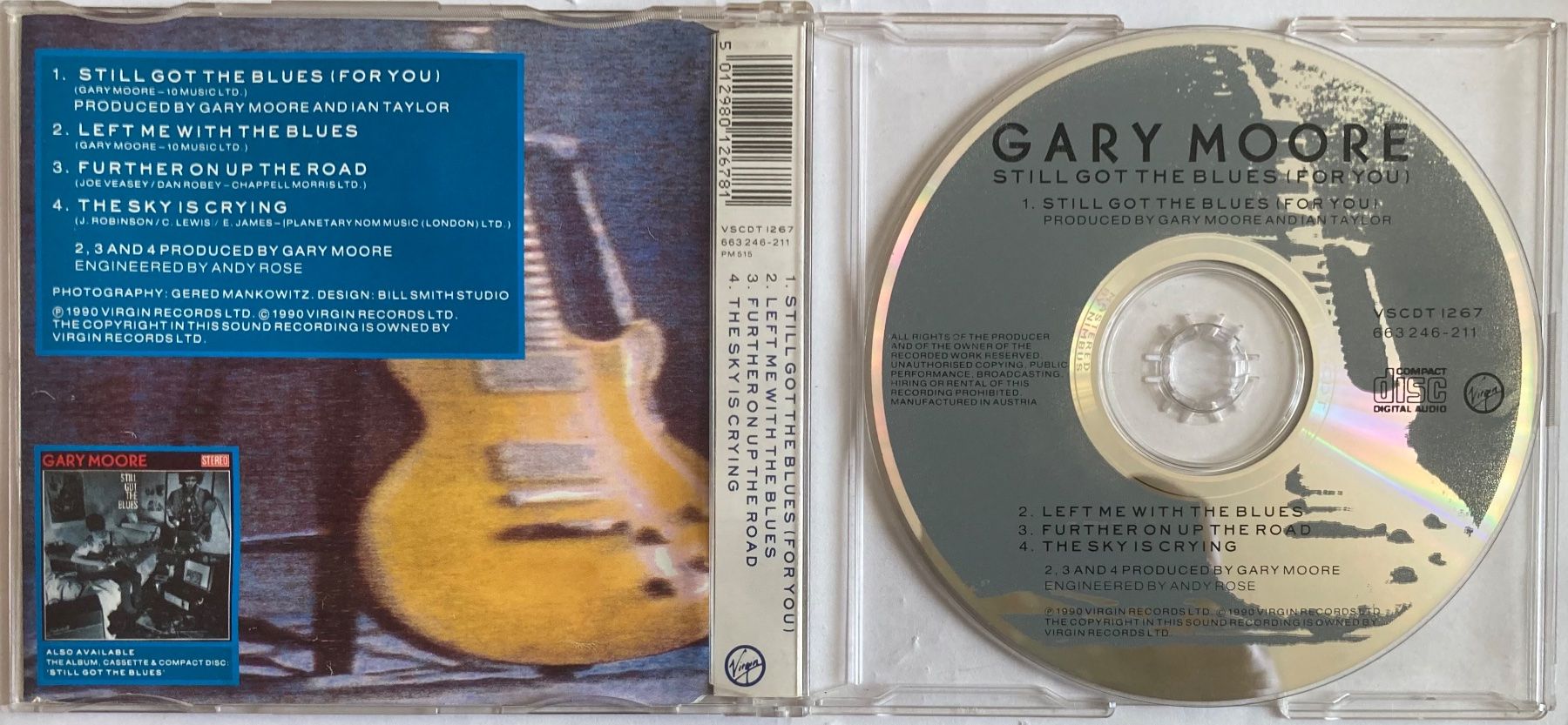 CD: GARY MOORE - STILL GOT THE BLUE (FOR YOU) – Usato da Poliez-Pittet venduto da Newtown-Records 1