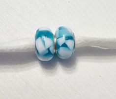 Neu! 2x Lochperlen Charm zum Basteln