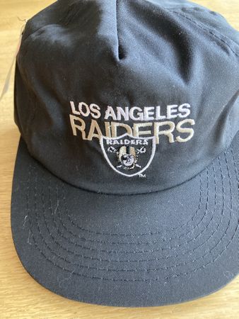 Kappe Los Angeles Raiders NFL schwarz verstellbar neu