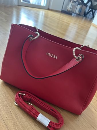 Rote Guess Handtasche - Top Zustand!