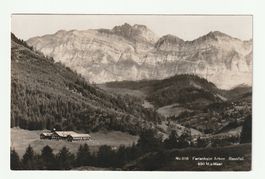 Postkarte Ferienheim Arbon am Rossfall Urnäsch AR 13.2.1932