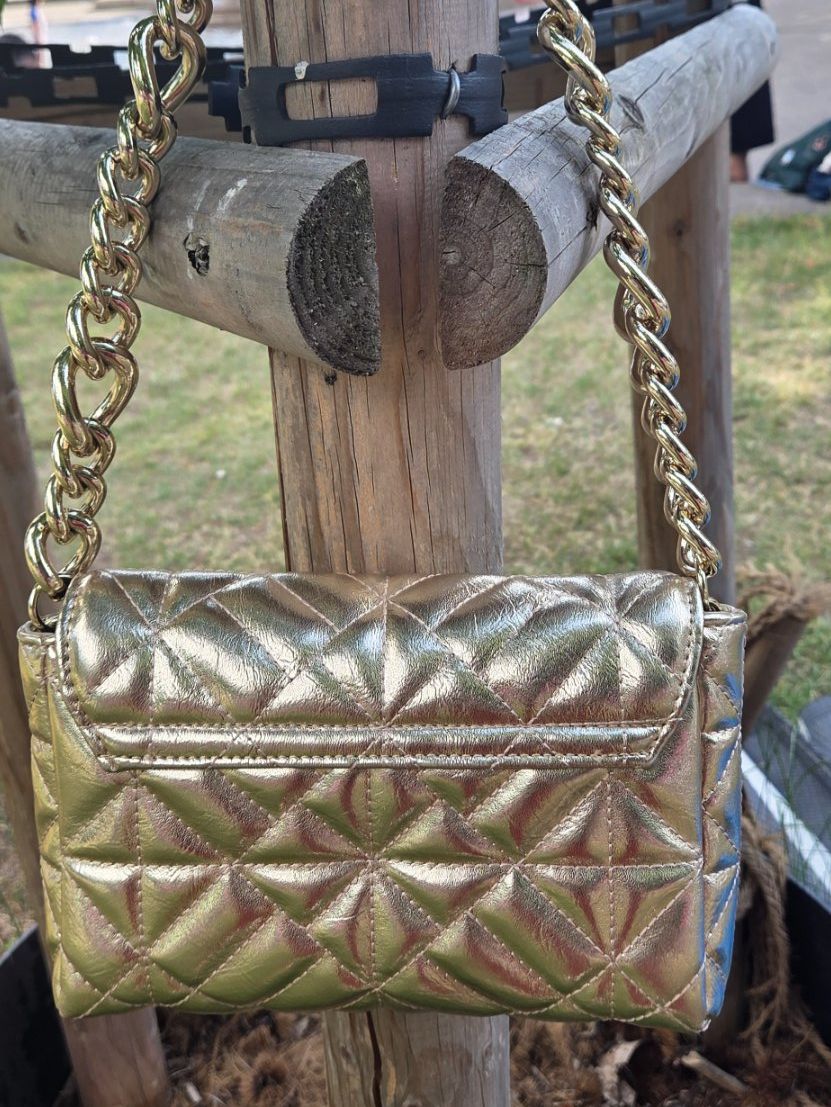 Zara Borse da donna: Golden quilted bag – Usato da Zürich venduto da giu_tp6p 1