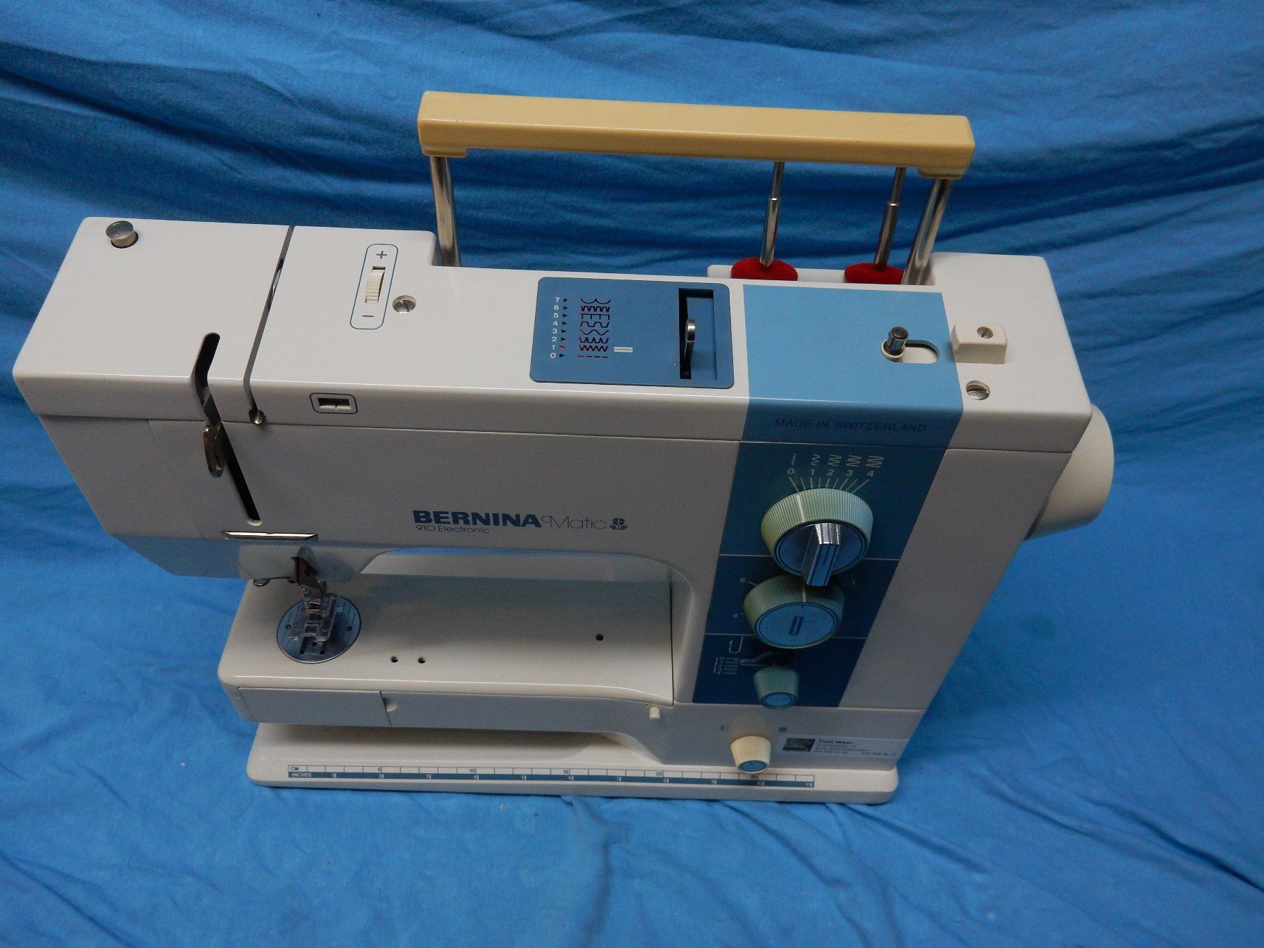 Bernina Macchine da cucire: Bernina Matic 910 Electronic ***Top Maschine***   26105 – Usato da Watt venduto da Mariposa49 1