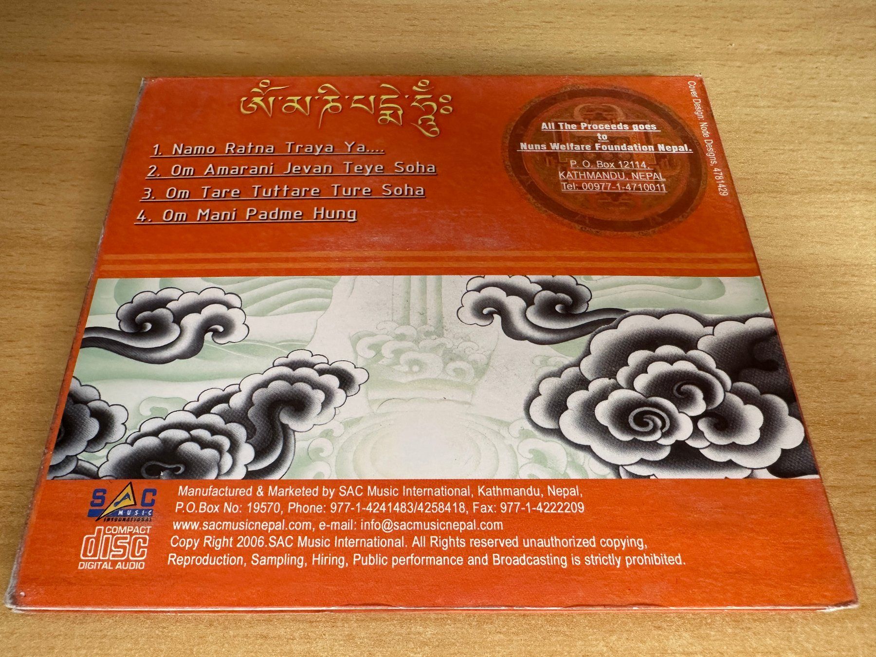 CD: Ani Choying Drolma – Inner Peace – Usato da Rikon im Tösstal venduto da Alpenmutz 1